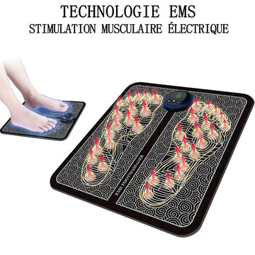 Masseur de Pieds EMS - Stimulation et Relaxation des Muscles des jambes