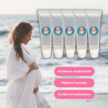 5 tubes de gel conducteur sécurisé